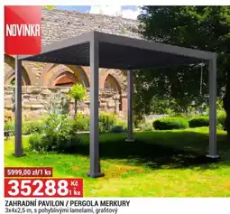 Merkury Market ZAHRADNÍ PAVILON / PERGOLA MERKURY nabídka