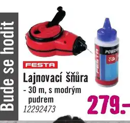 Hornbach FESTA Lajnovací šňůra nabídka