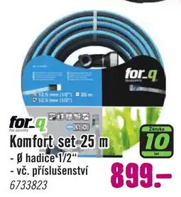 Hornbach Komfort set 25 m nabídka