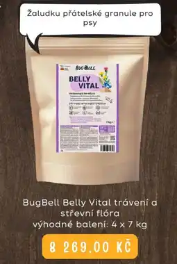 Zoohit BugBell Belly Vital trávení a střevní flóra výhodné balení: nabídka