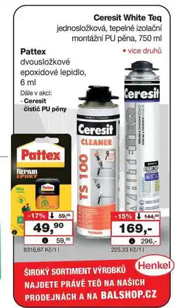Barvy a laky drogerie Pattex dvousložkové epoxidové lepidlo, 6 ml nabídka