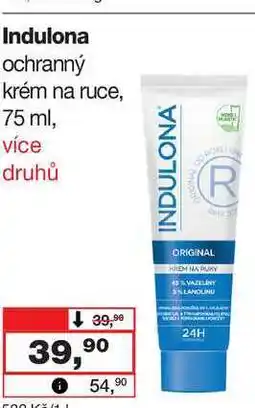 Barvy a laky drogerie Indulona ochranný krém na ruce, 75 ml nabídka