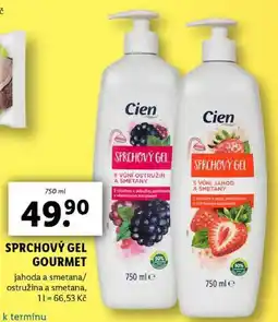 Lidl SPRCHOVÝ GEL GOURMET, 750 ml nabídka