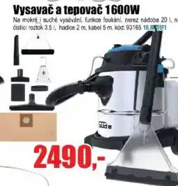 EVA Vysavač a tepovač 1600W nabídka