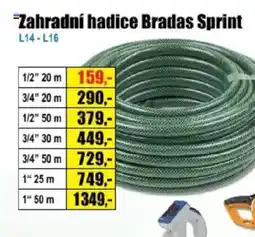 EVA Zahradní hadice Bradas Sprint nabídka