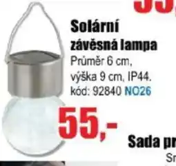 EVA Solární závěsná lampa nabídka