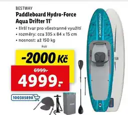 Lidl Paddleboard Hydro-Force Aqua Drifter 11' nabídka
