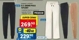 Lidl U.S. GRAND POLO TEPLÁKY nabídka