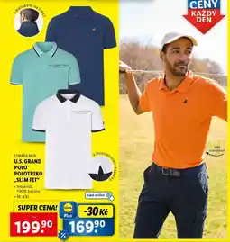 Lidl U.S. GRAND POLO POLOTRIKO „SLIM FIT nabídka