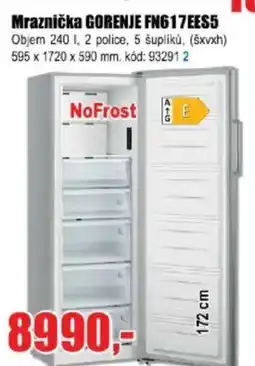 EVA Mraznička GORENJE FN617EES5 nabídka