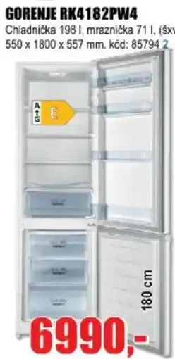 EVA GORENJE RK4182PW4 nabídka