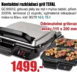 EVA Kontaktní rozkládací gril TEFAL nabídka