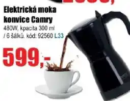 EVA Elektrická moka konvice Camry nabídka