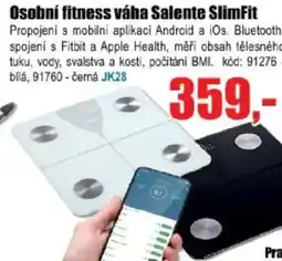 Osobní fitness váha Salente SlimFit