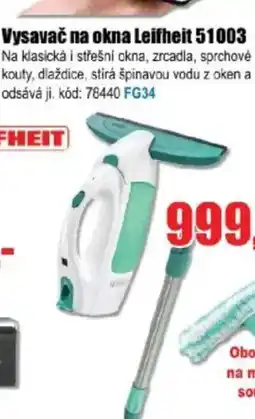 EVA Vysavač na okna Leifheit 51003 nabídka