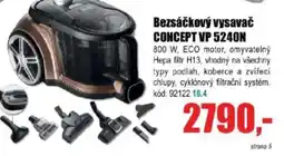 EVA Bezsáčkový vysavač CONCEPT VP 5240N nabídka