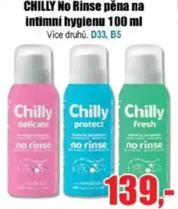 EVA CHILLY No Rinse pěna na intimní hygienu nabídka