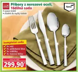 Norma Příbory z nerezové oceli, 16dílná sada nabídka