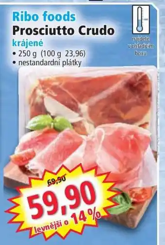 Norma Ribo foods Prosciutto Crudo nabídka