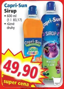 Norma Capri-Sun Sirup nabídka