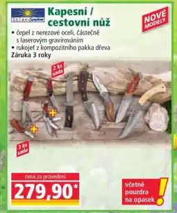 Norma Kapesní / cestovní nůž nabídka