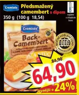 Norma Předmažený camembert s dipem nabídka