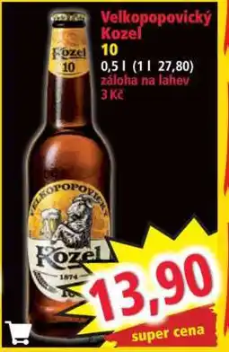 Norma Velkopopovický Kozel nabídka