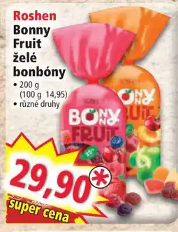 Norma Roshen Bonny Fruit želé bonbóny nabídka