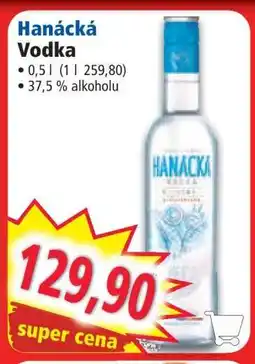 Norma Hanácká Vodka nabídka