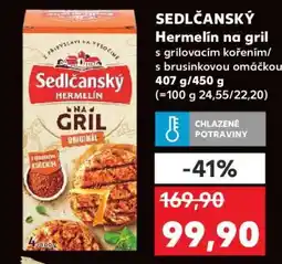 Kaufland Sedlčanský hermelín na gril nabídka