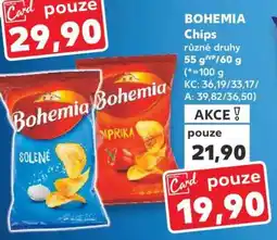 Kaufland Bohemia chips nabídka