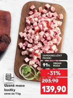 Kaufland Uzené maso kostky nabídka