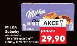 Kaufland Milka sušenky nabídka