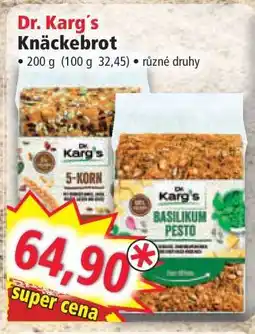 Norma Dr. Karg´s Knäckebrot nabídka