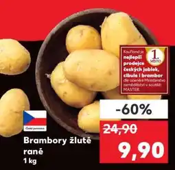 Kaufland Brambory žluté rané nabídka