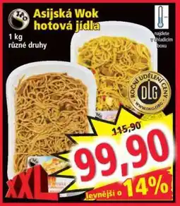 Norma Asijská Wok hotová jídla nabídka