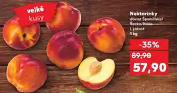 Kaufland Nektarinky nabídka