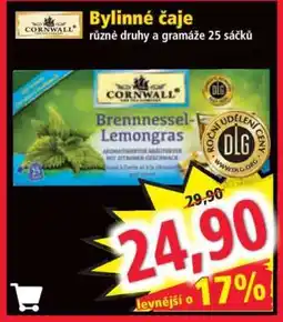 Norma Bylinné čaje nabídka