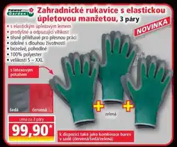 Norma Zahradnické rukavice s elastickou úpletovou manžetou, 3 páry nabídka