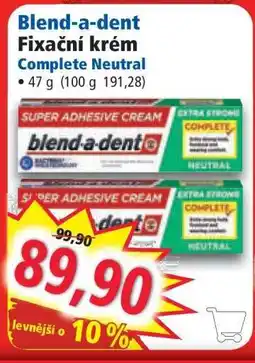 Norma Blend-a-dent nabídka