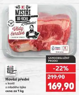 Kaufland Hovězí přední nabídka