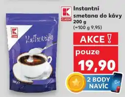 Kaufland Instantní smetana do kávy nabídka