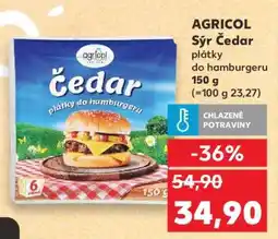 Kaufland AGRICOL Sýr Čedar nabídka