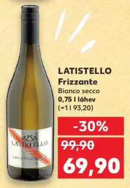 Kaufland LATISTELLO Frizzante nabídka