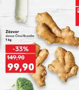 Kaufland Zázvor nabídka