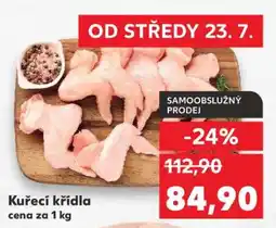 Kaufland Kuřecí křídla nabídka