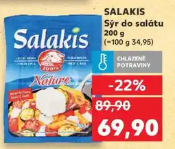 Kaufland SALAKIS Sýr do salátu nabídka