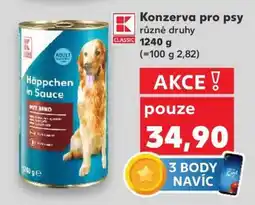 Kaufland Konzerva pro psy nabídka