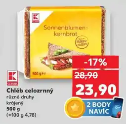 Kaufland Chléb celozrnný nabídka