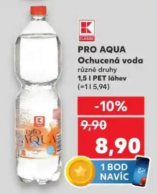Kaufland PRO AQUA Ochucená voda nabídka
